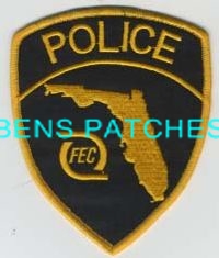 FLORIDA,FLORIDA EAST COAST RAILWAY POLICE 4